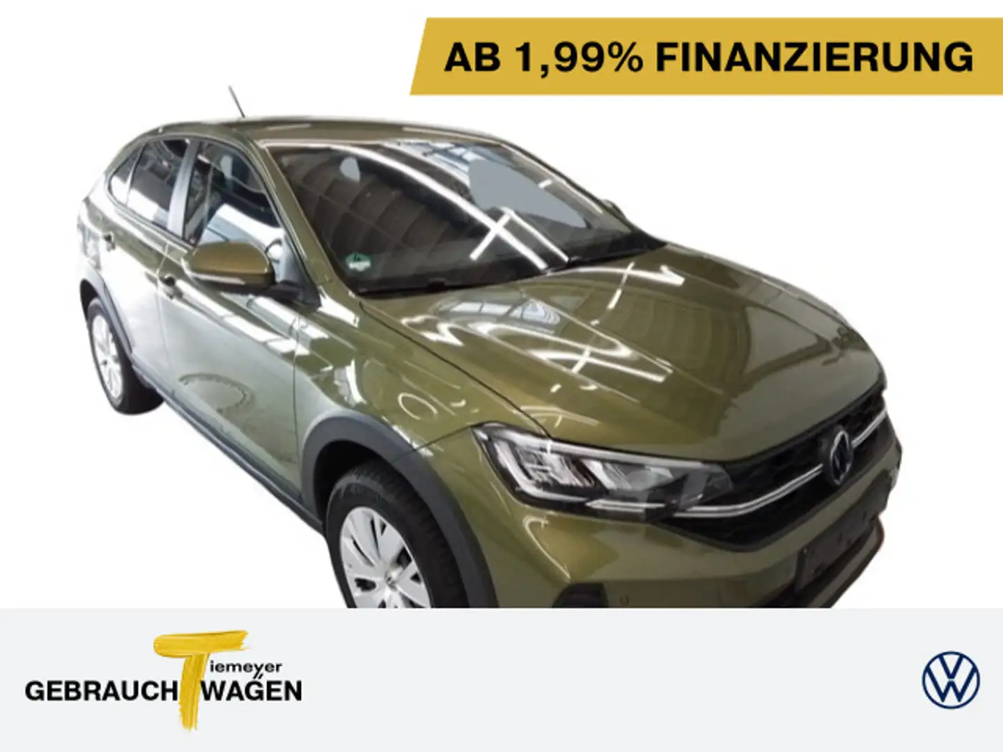 Volkswagen Taigo 1.0 TSI LIFE LED VIRTUAL SITZH ALLWETTER Grün - 1