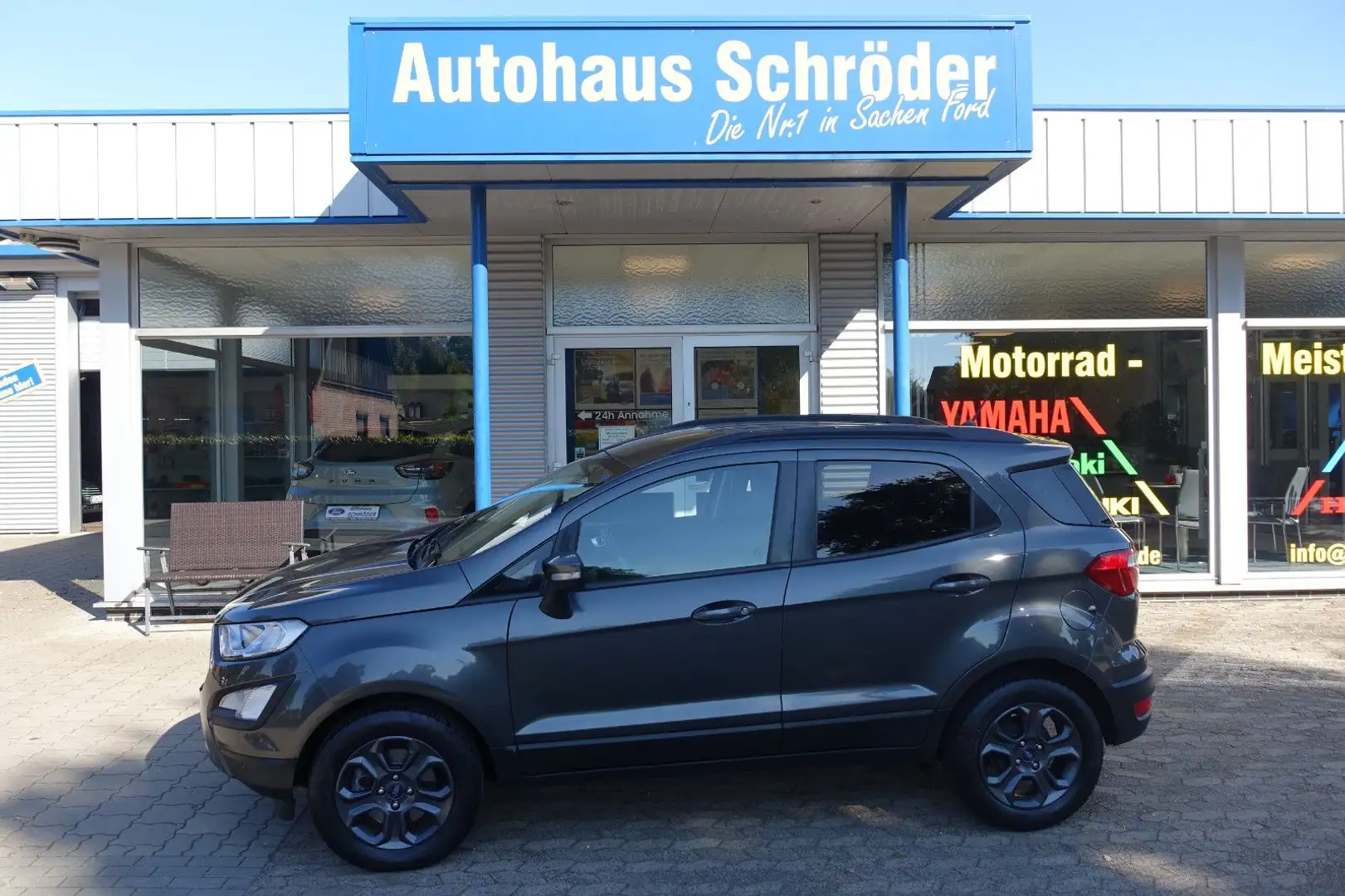 Ford EcoSport 1,0 EcoBoost Trend / Winter Paket / AHK Grau - 1