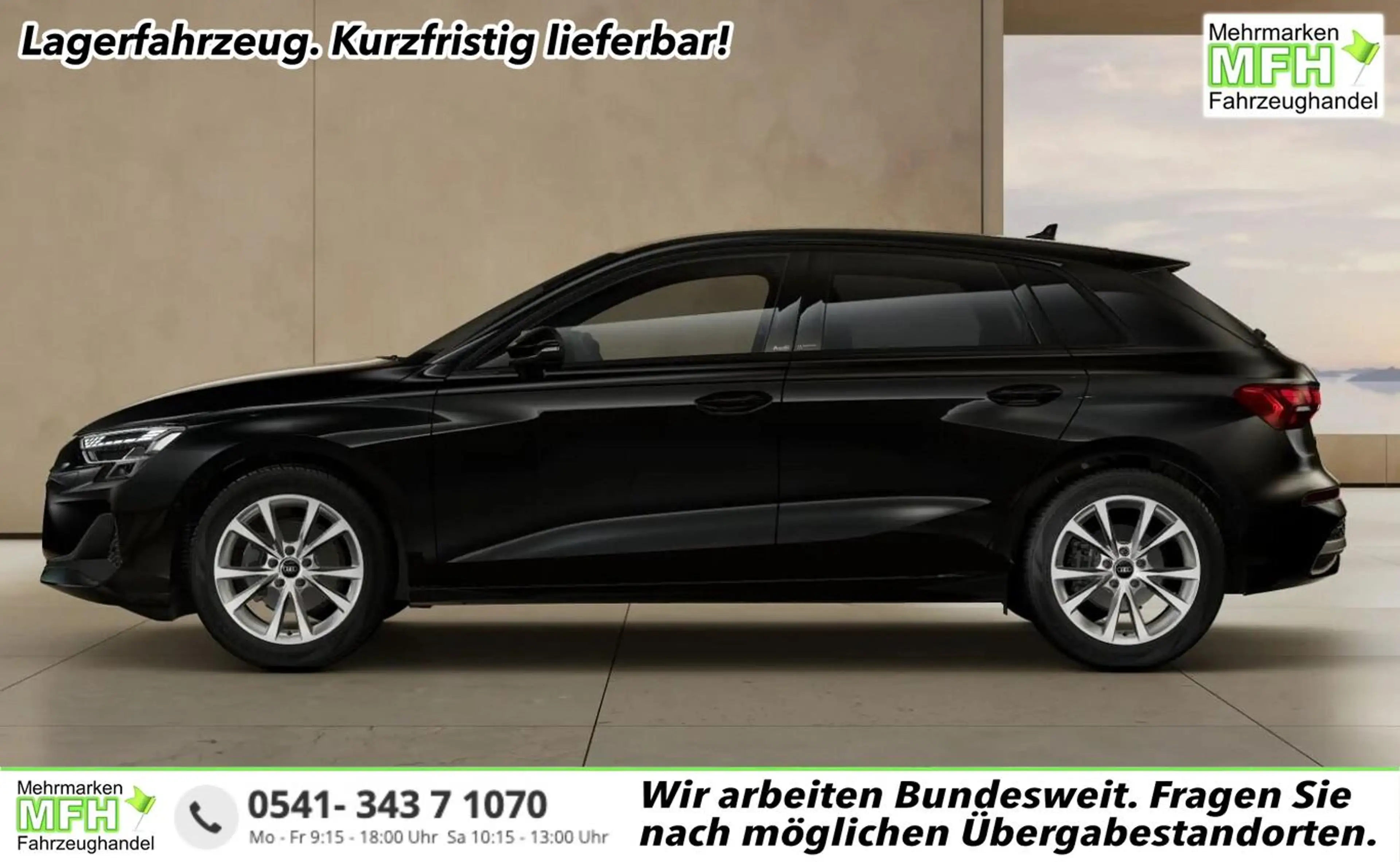 Audi A3 Sportback S tronic LED+ SHZ Nav 17Z ACC PrivG 8...