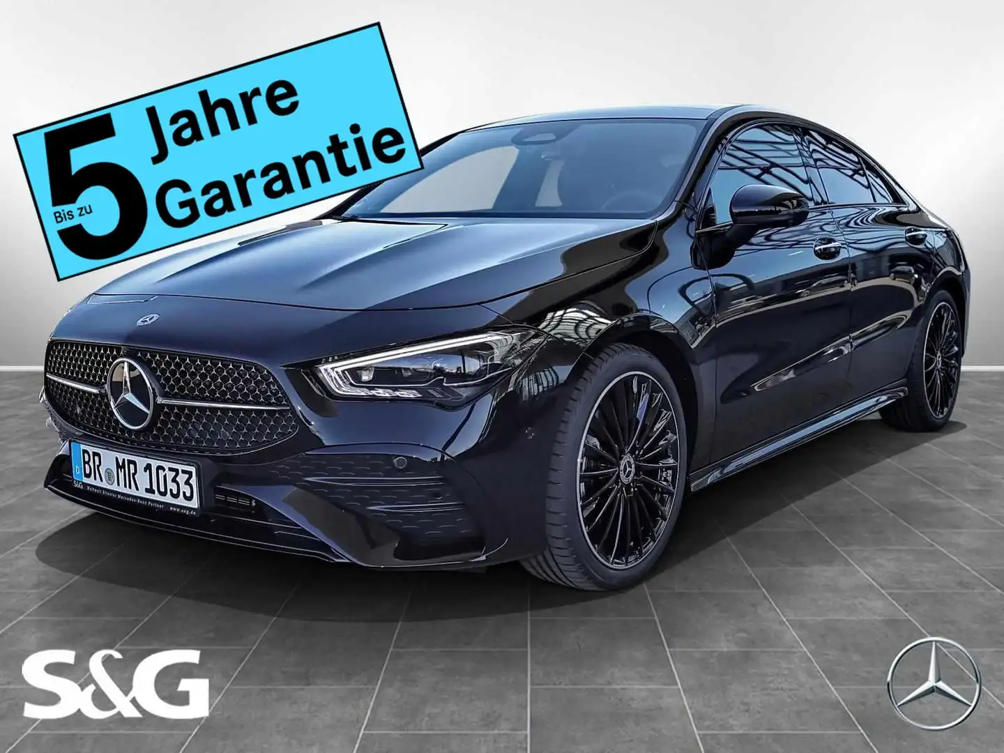 Mercedes-Benz CLA 200 Coupé AMG MBUX+360°+Pano+M-LED+Distronic Negro - 1