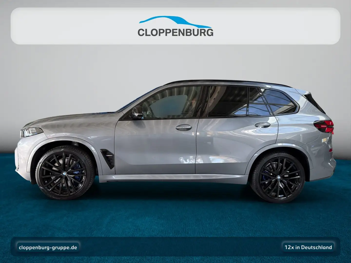 BMW X5 M60i xDrive M Sport Head-Up+AHK+StHz+Pano+360° Grau - 2