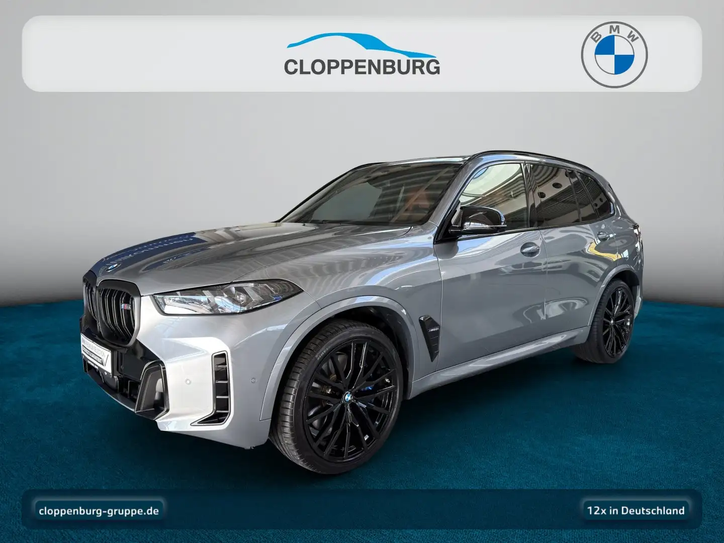 BMW X5 M60i xDrive M Sport Head-Up+AHK+StHz+Pano+360° Grau - 1