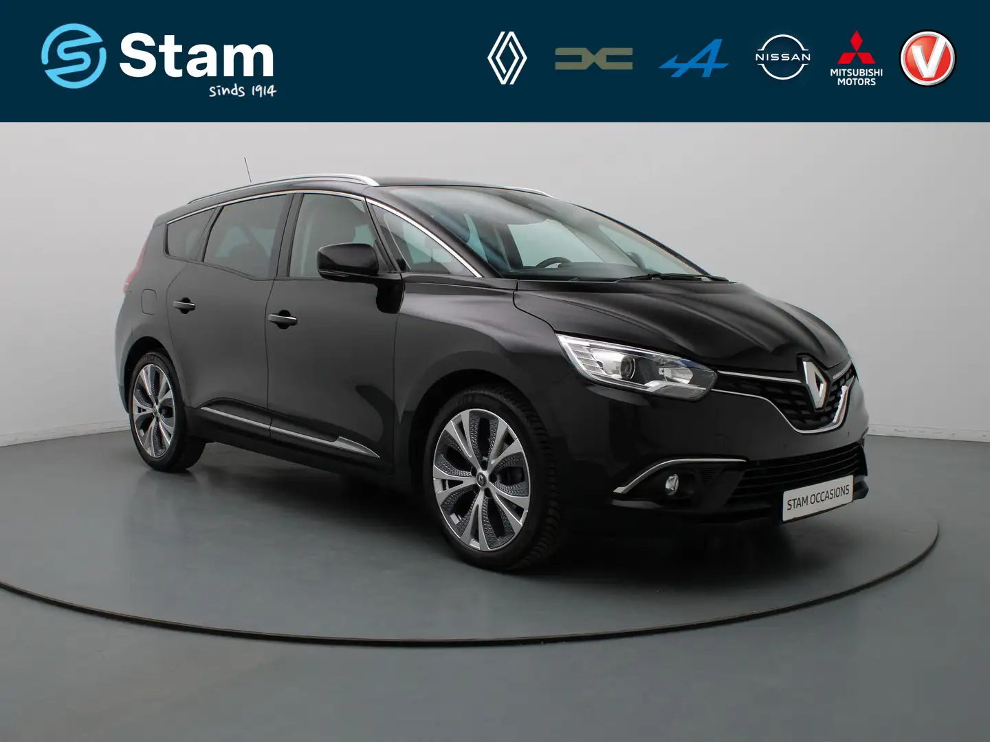 Renault Grand Scenic 140pk TCe Intens 7p. Automaat Camera | Cruise | Na Zwart - 1