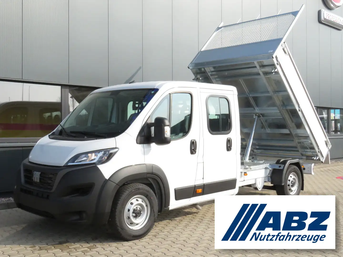 Fiat Ducato Maxi 35 Doka verzinkter Kipper Fa.Schutz Weiß - 1
