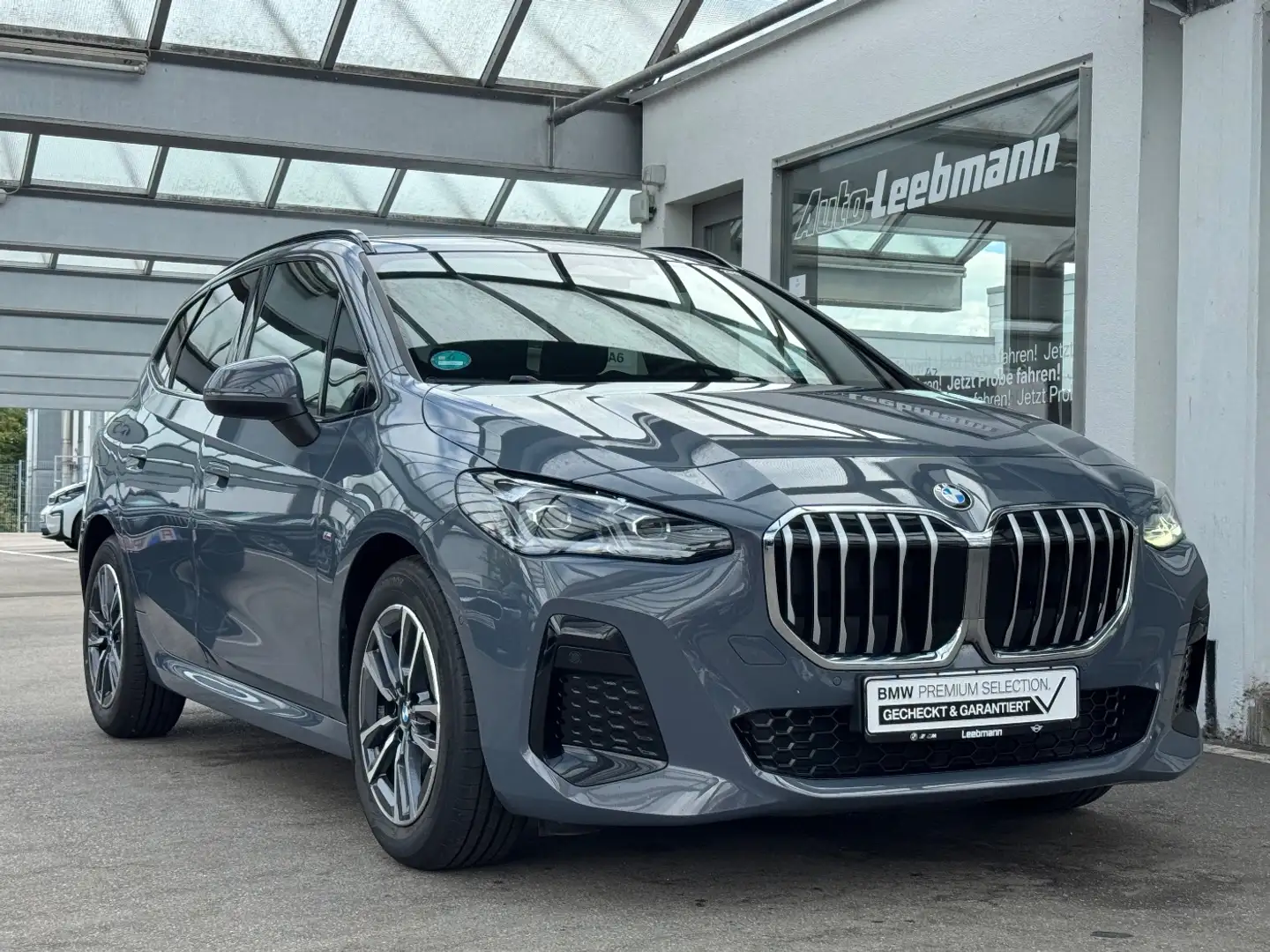 BMW 220 d Active Tourer M-Sport AHK GARANTIE-03/30 Gris - 2