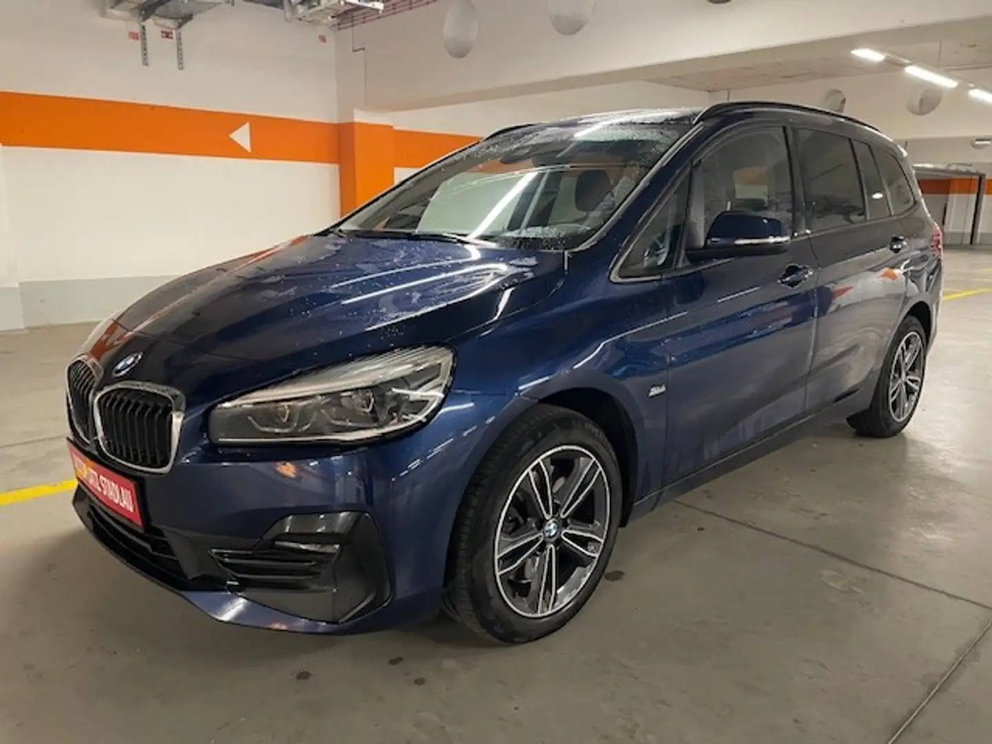 BMW 218 d Gran Tourer Sport Line Aut. Blau - 1