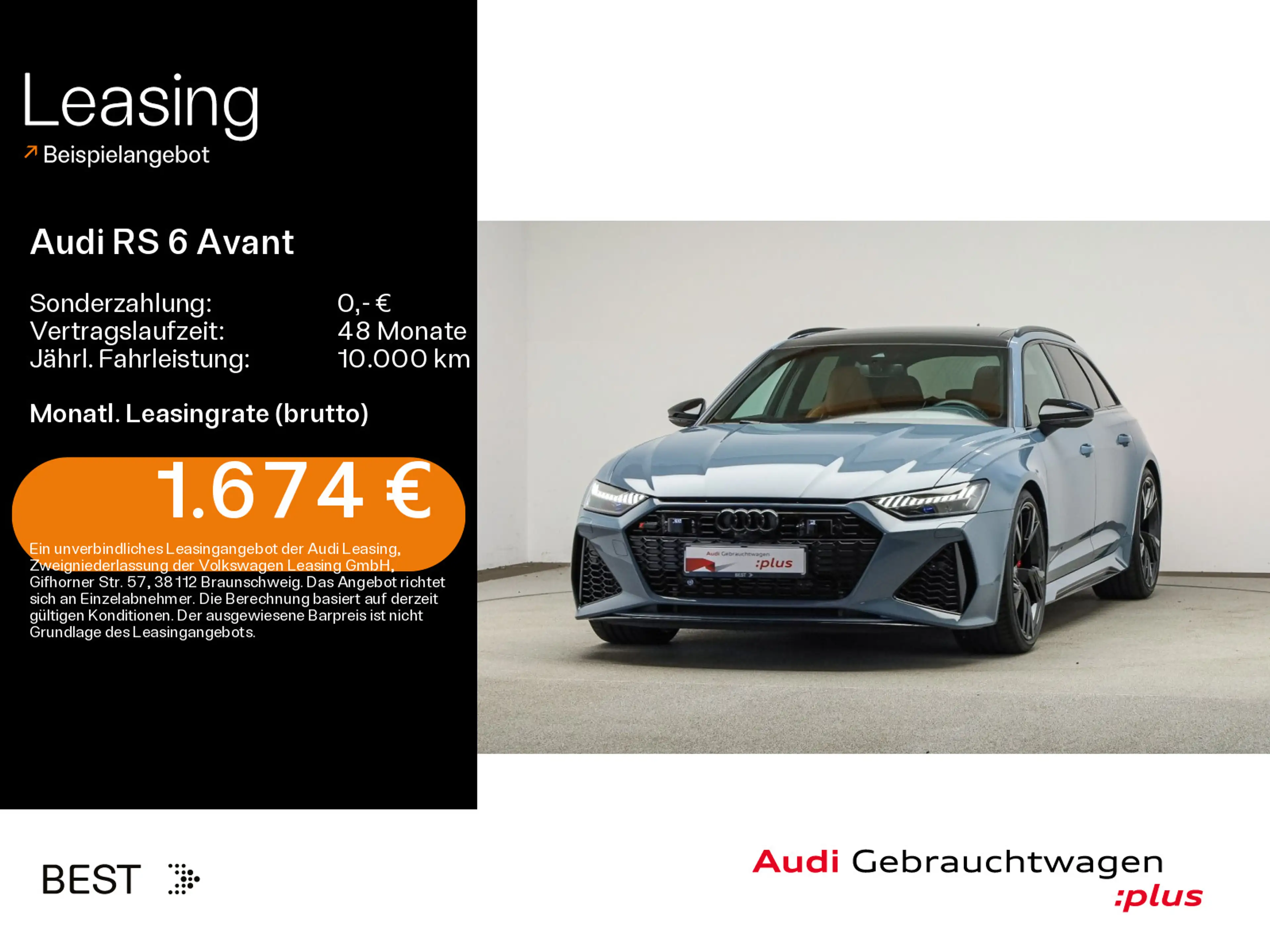 Audi RS6 Dynamik Plus, Keramik, HUD, AHK, Pano