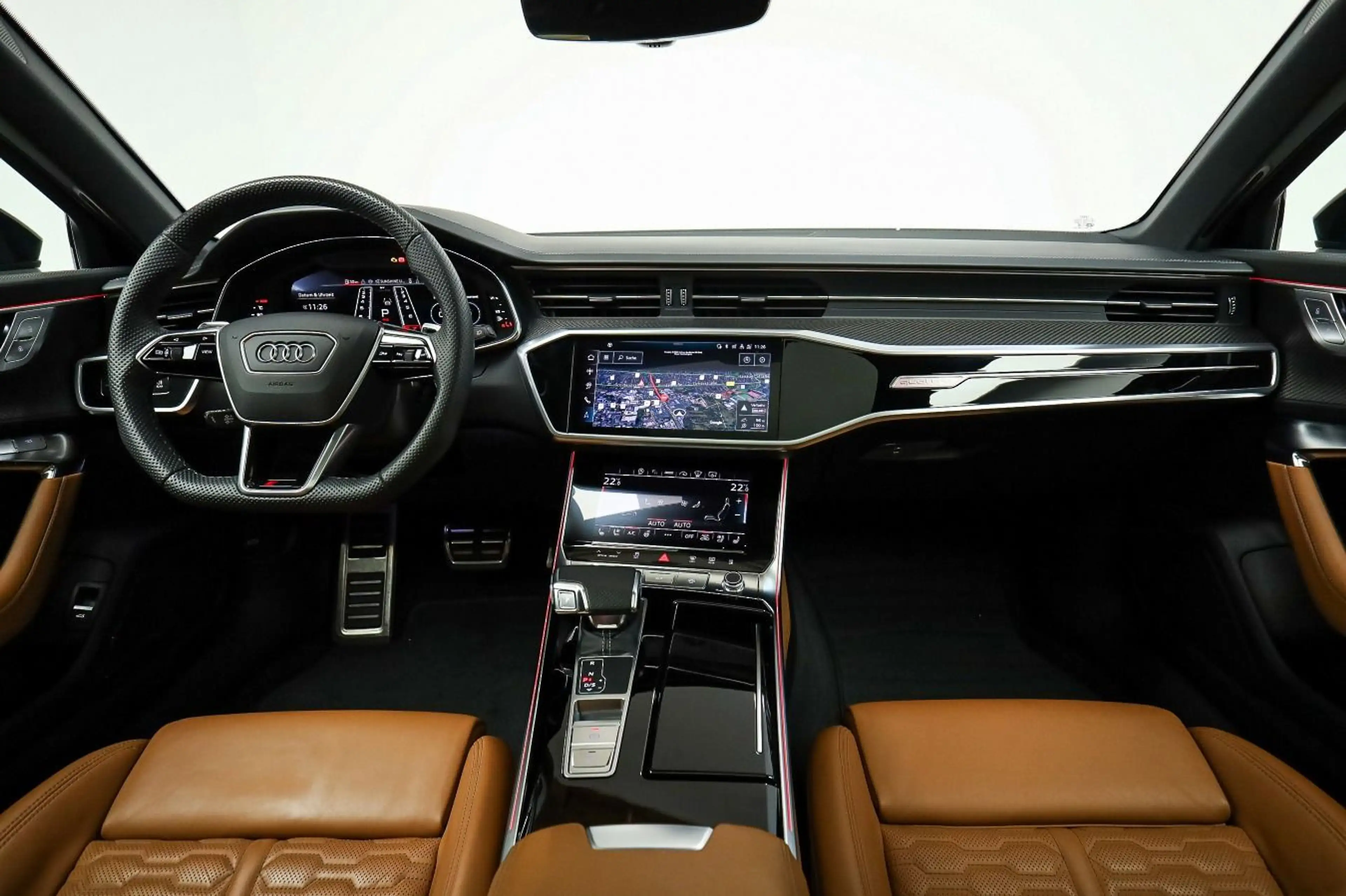 Audi RS6 Dynamik Plus, Keramik, HUD, AHK, Pano — photo 10