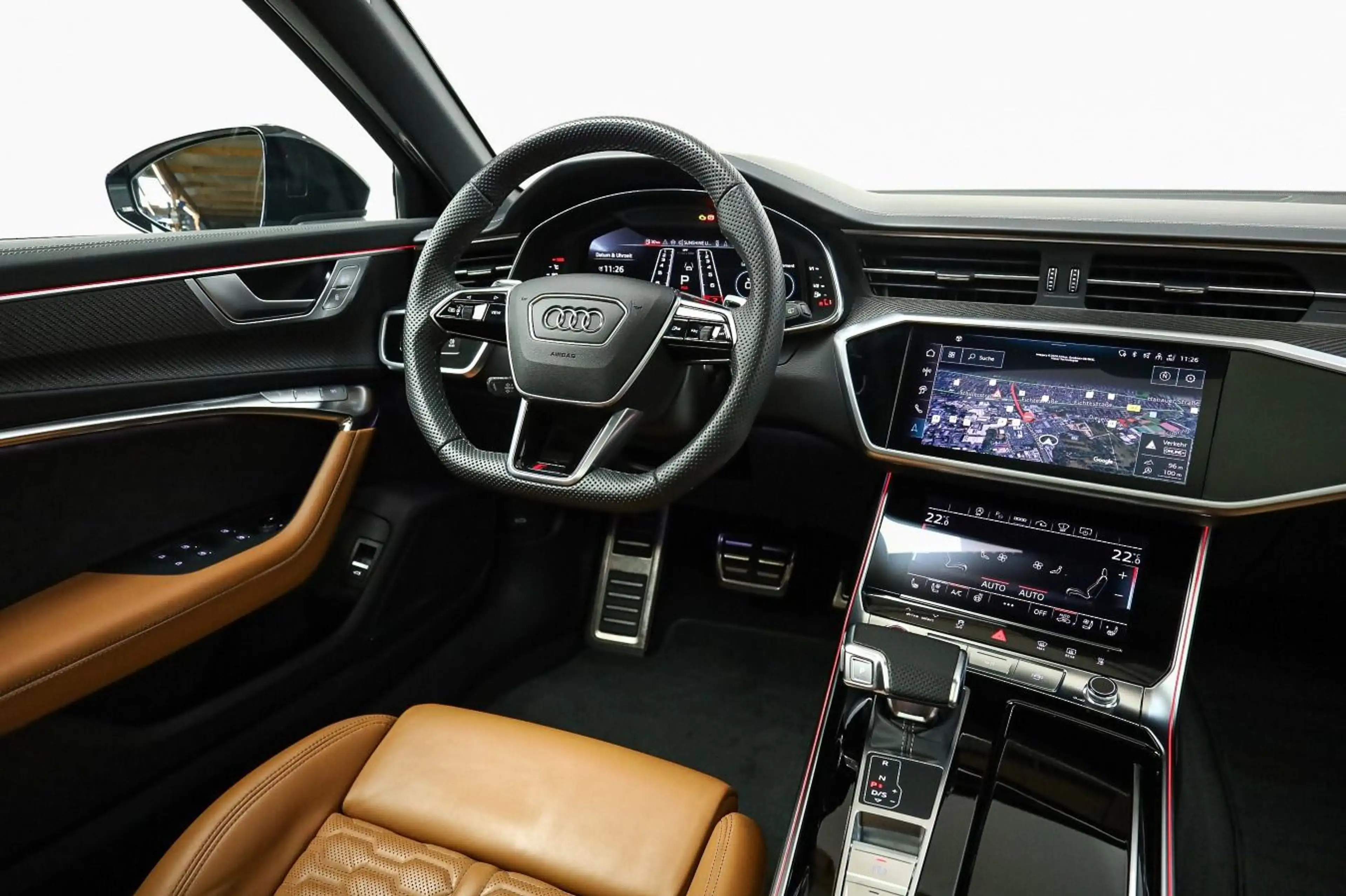 Audi RS6 Dynamik Plus, Keramik, HUD, AHK, Pano — photo 12