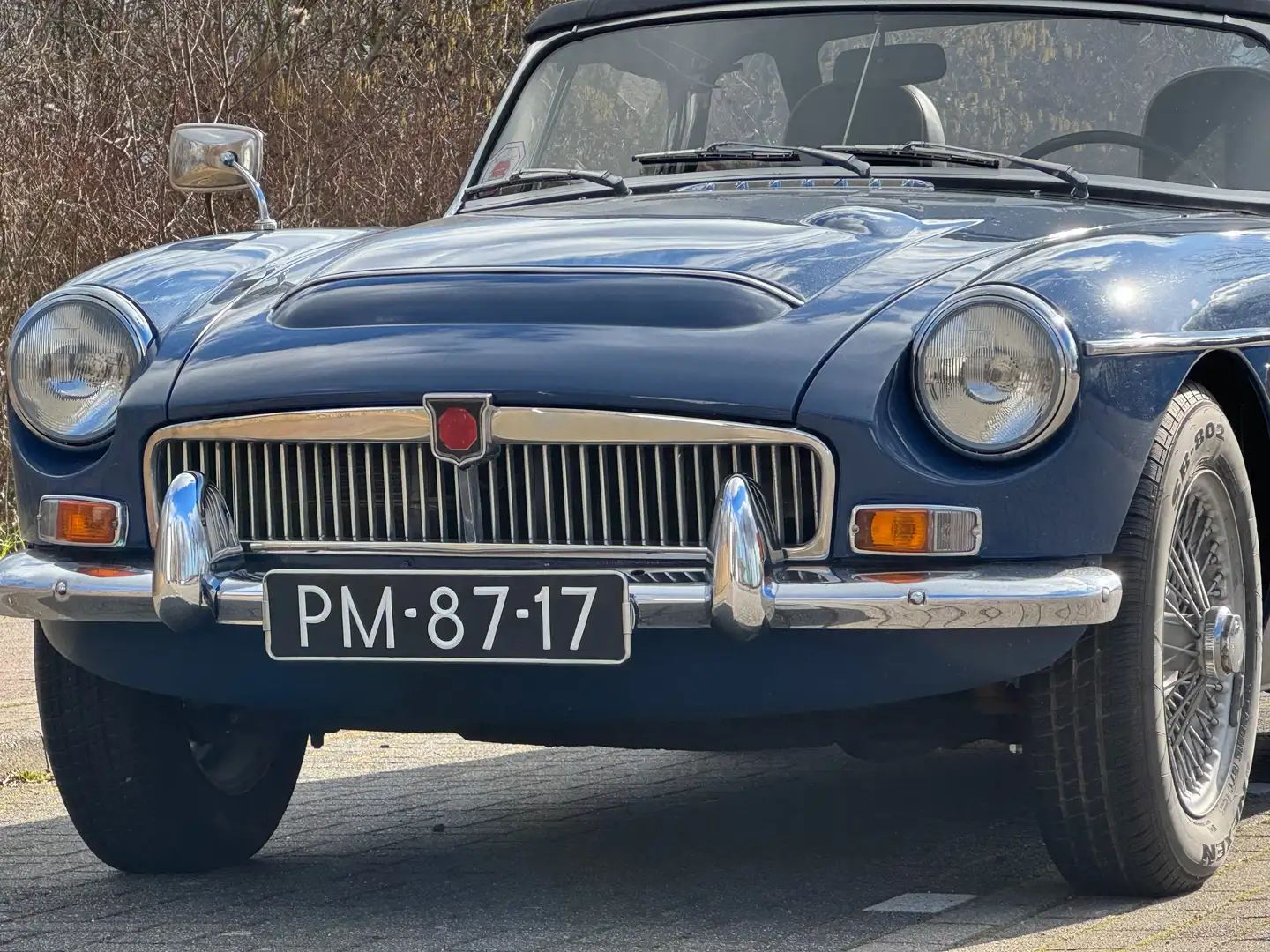 MG MGC Roadster (Cabrio) Blau - 1