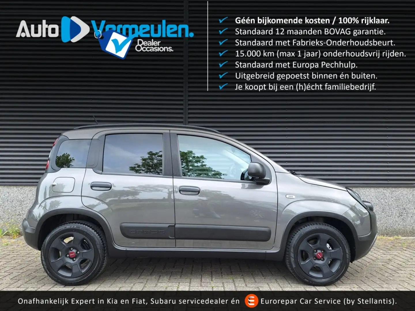 Fiat Panda City Cross 1.0 Hybrid Grijs - 1