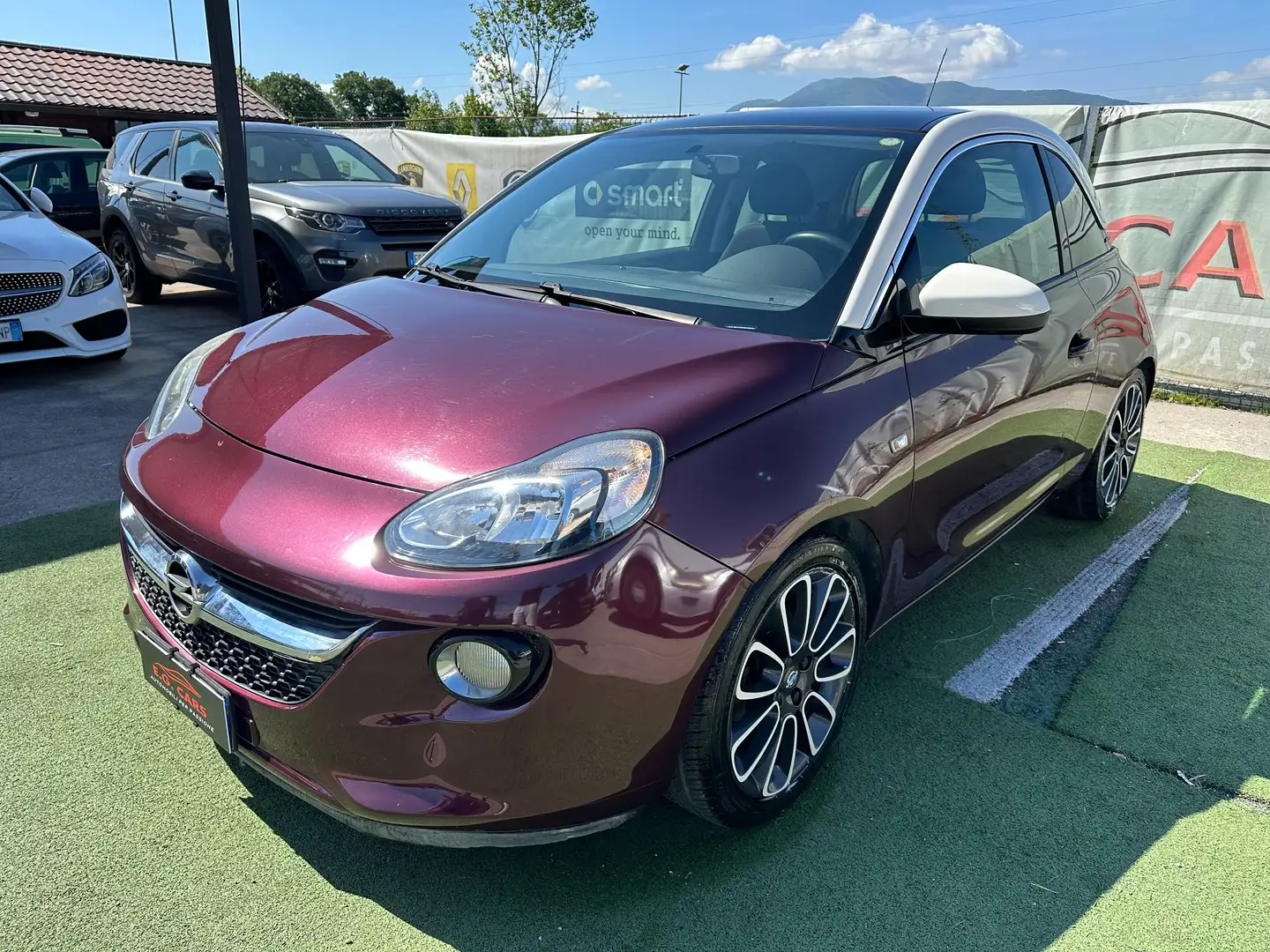 Opel Adam 1.2*70CV*TETTO*BLUETOOTH*APPLE CARPLAY*LED*NEOPAT Burdeos - 1