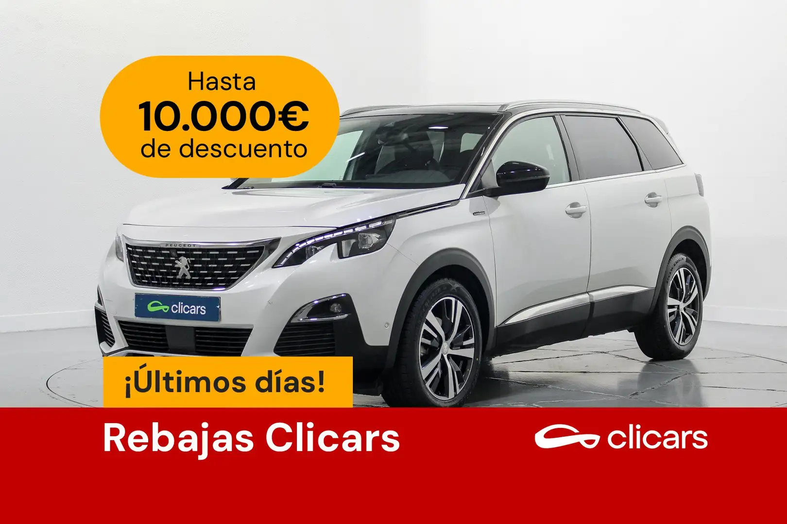 Peugeot 5008 1.2 PureTech S&S GT Line 130 EAT8 Blanc - 1