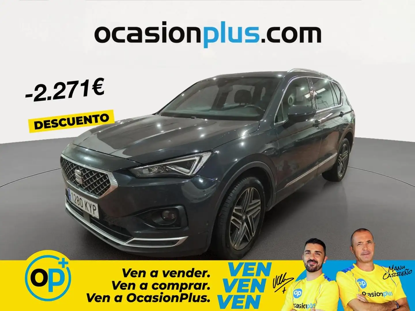 SEAT Tarraco 2.0TDI S&S Xcellence DSG 4Drive 190 Gris - 1