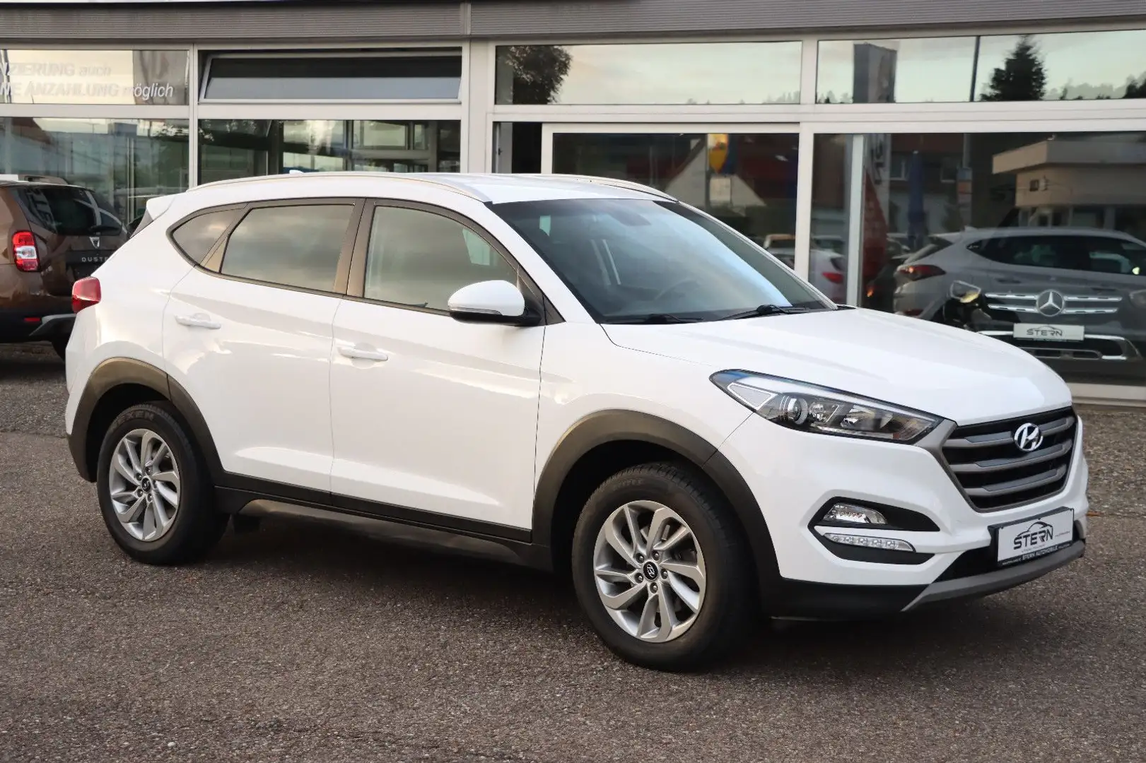 Hyundai TUCSON blue Trend l NAVI l KAMERA l SCHECKHEFT Weiß - 2