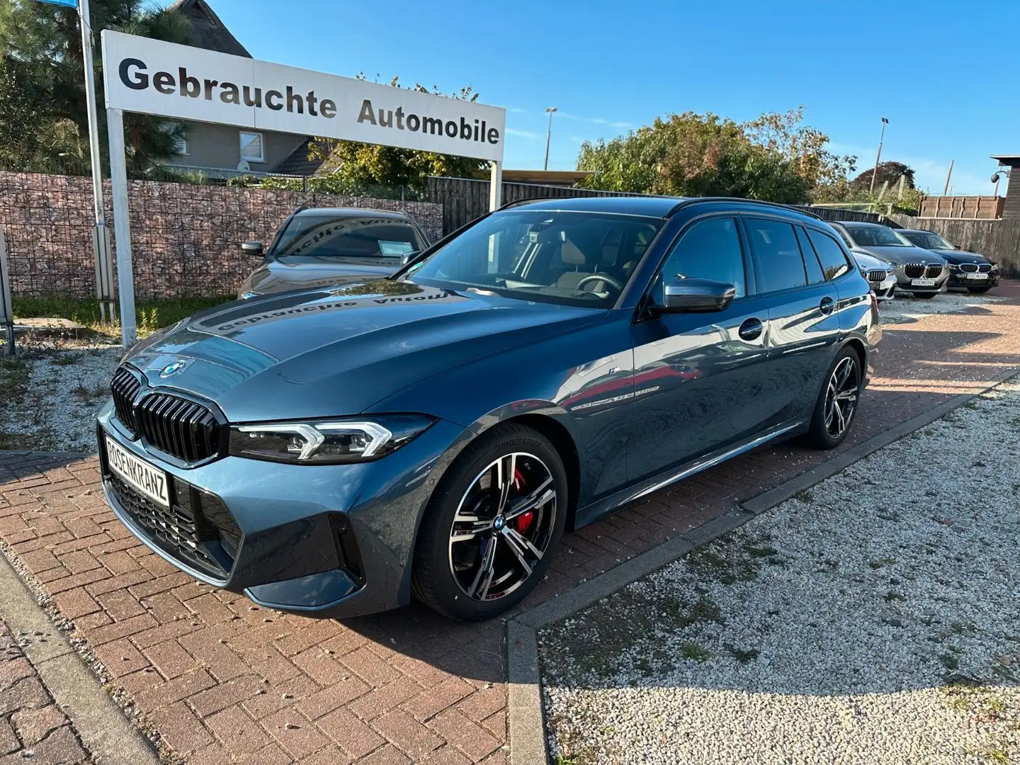 BMW 318 i*M SPORT*AHK*HUD*H&K*ADAPT.LED* Bleu - 1