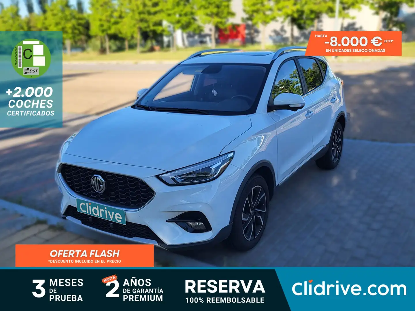 MG ZS 1.0T Luxury Blanco - 1