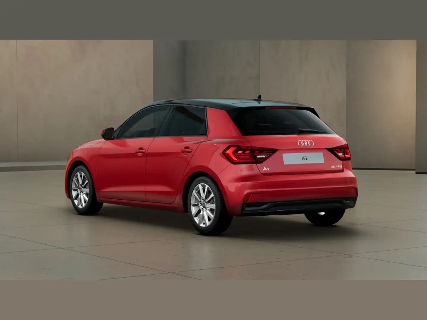 Audi A1 Sportback 30 TFSI UPE 33.870 advanced Info + Rood - 2