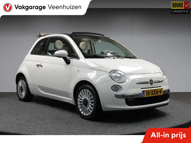 Fiat 500C 0.9 TwinAir Lounge Cabrio|Rijklaar prijs|Sensoren|