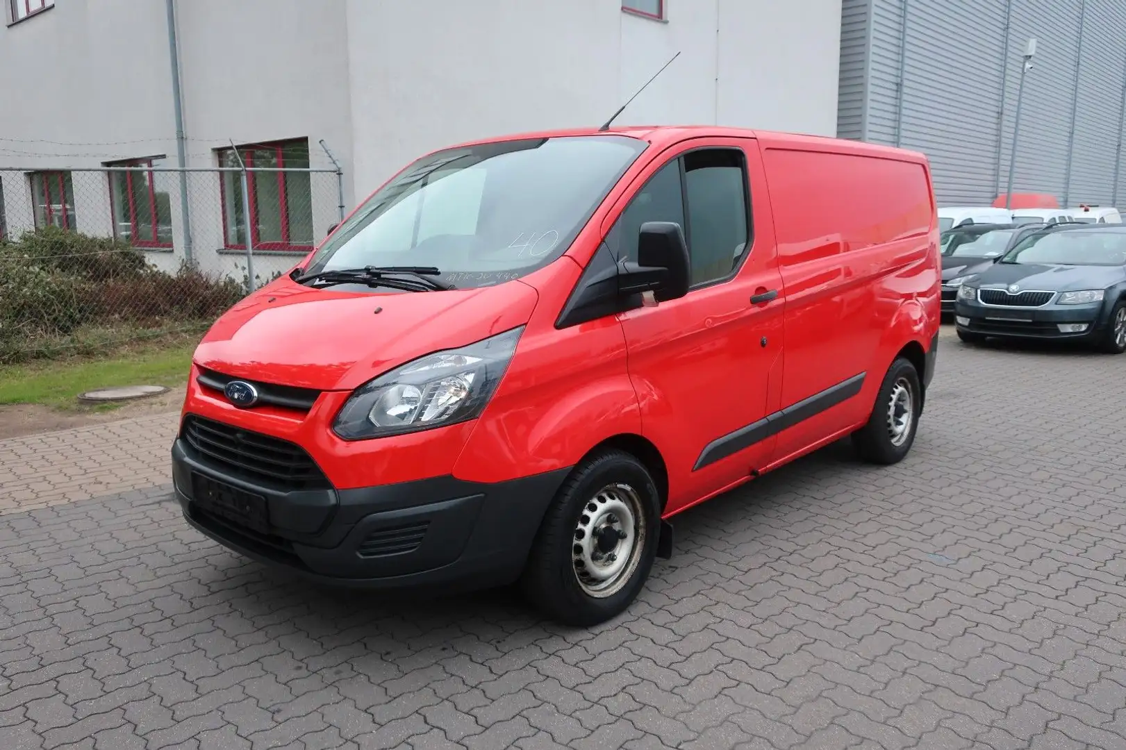 Ford Transit Custom Kasten 250 L1 City Light Klima Rot - 1