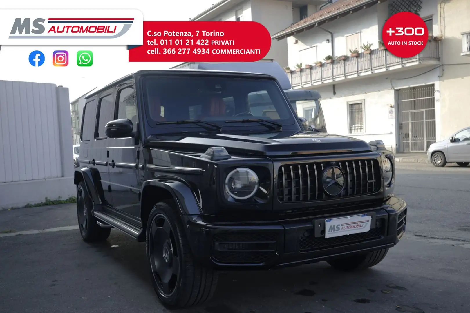 Mercedes-Benz G 63 AMG G 63 AMG S.W. 4x4  Iva Esposta Unicoproprietario Noir - 1