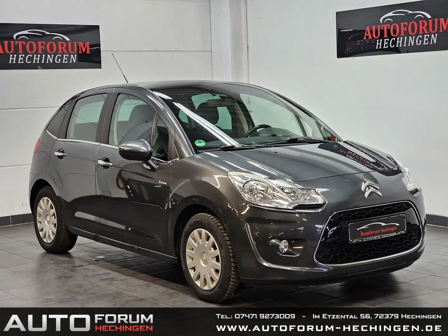 Citroen C3 Exclusive 1.Hand Automatik Grau - 1