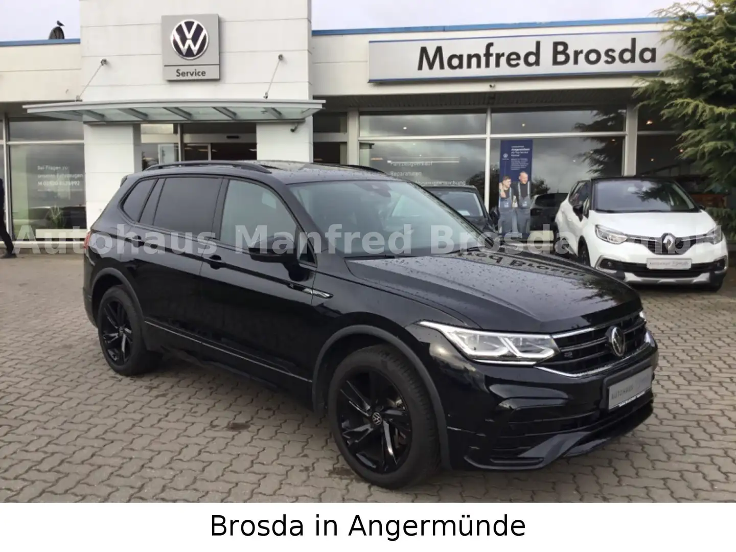 Volkswagen Tiguan Allspace R-Line 4Mot 33% unter NEU Schwarz - 1