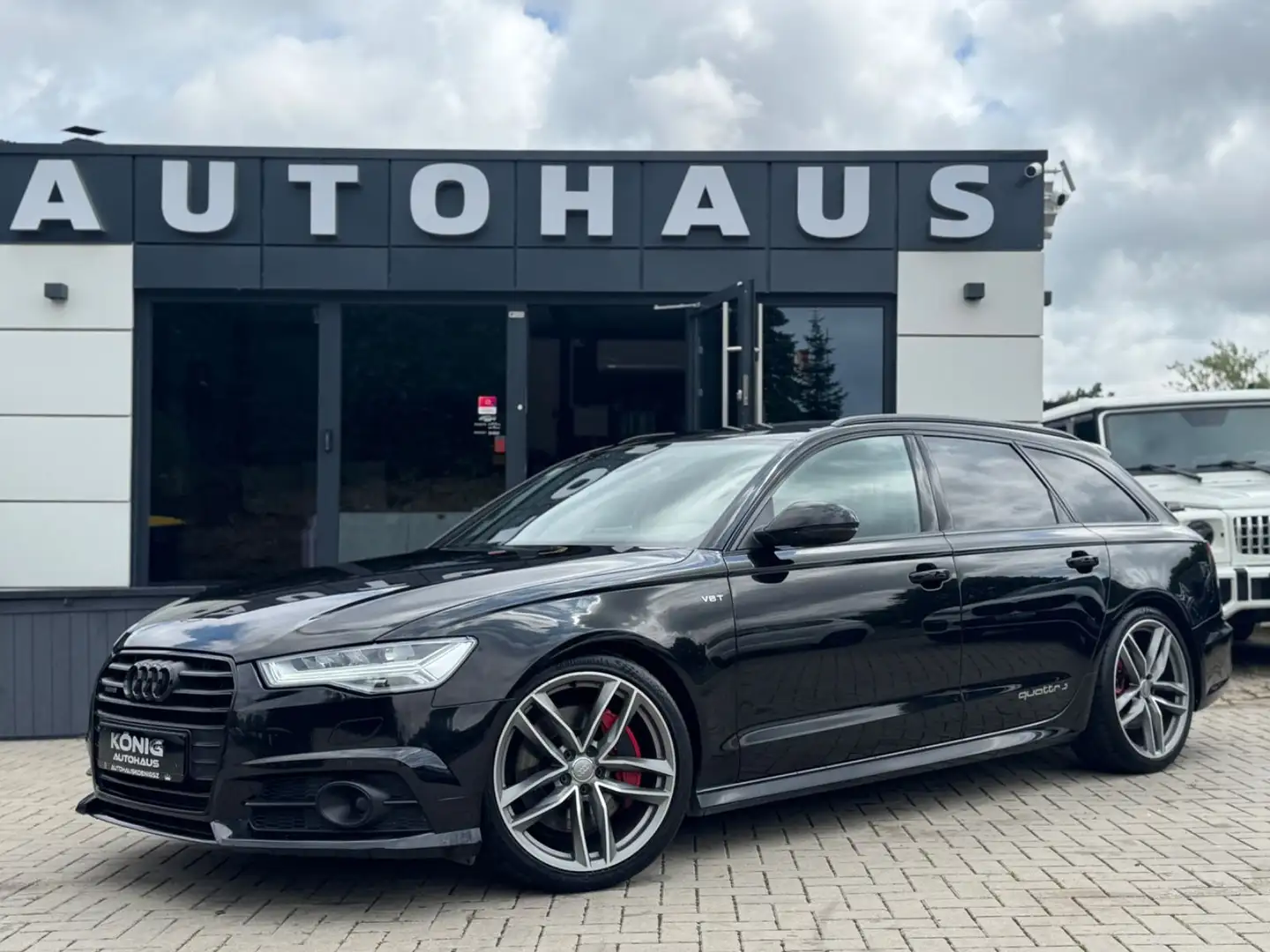 Audi A6 3.0 TDI Competition *Black*Schale*Luft*H-UP* Schwarz - 1