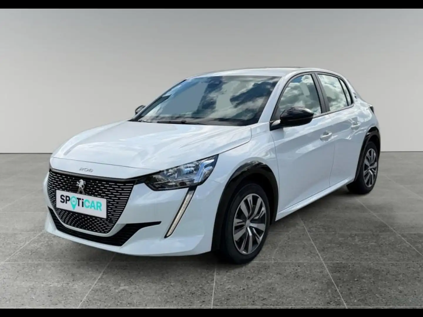 Peugeot e-208 e-208 136ch Active Blanc - 1