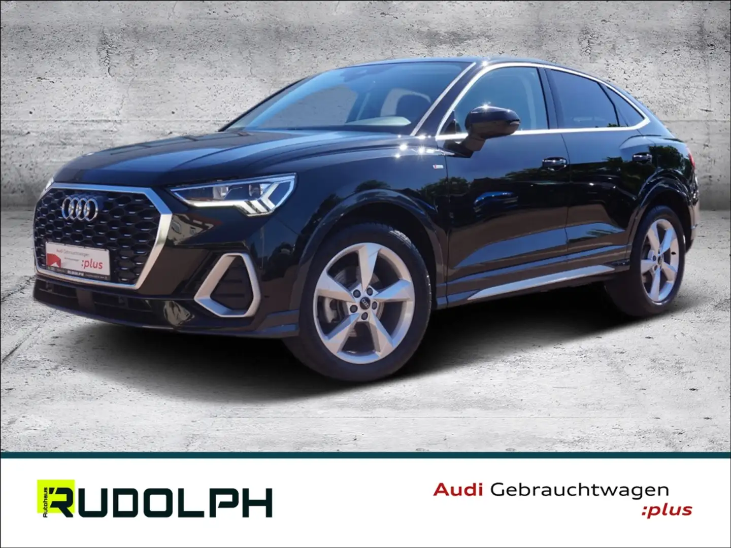 Audi Q3 Sportback S line 35 TFSI S-tronic LED ACC AHK Schwarz - 1