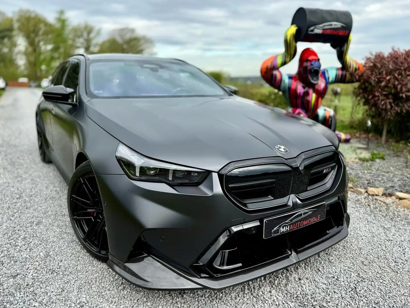 BMW M5 Touring 4.4 AS PHEV // 40 GR/KM Noir - 1