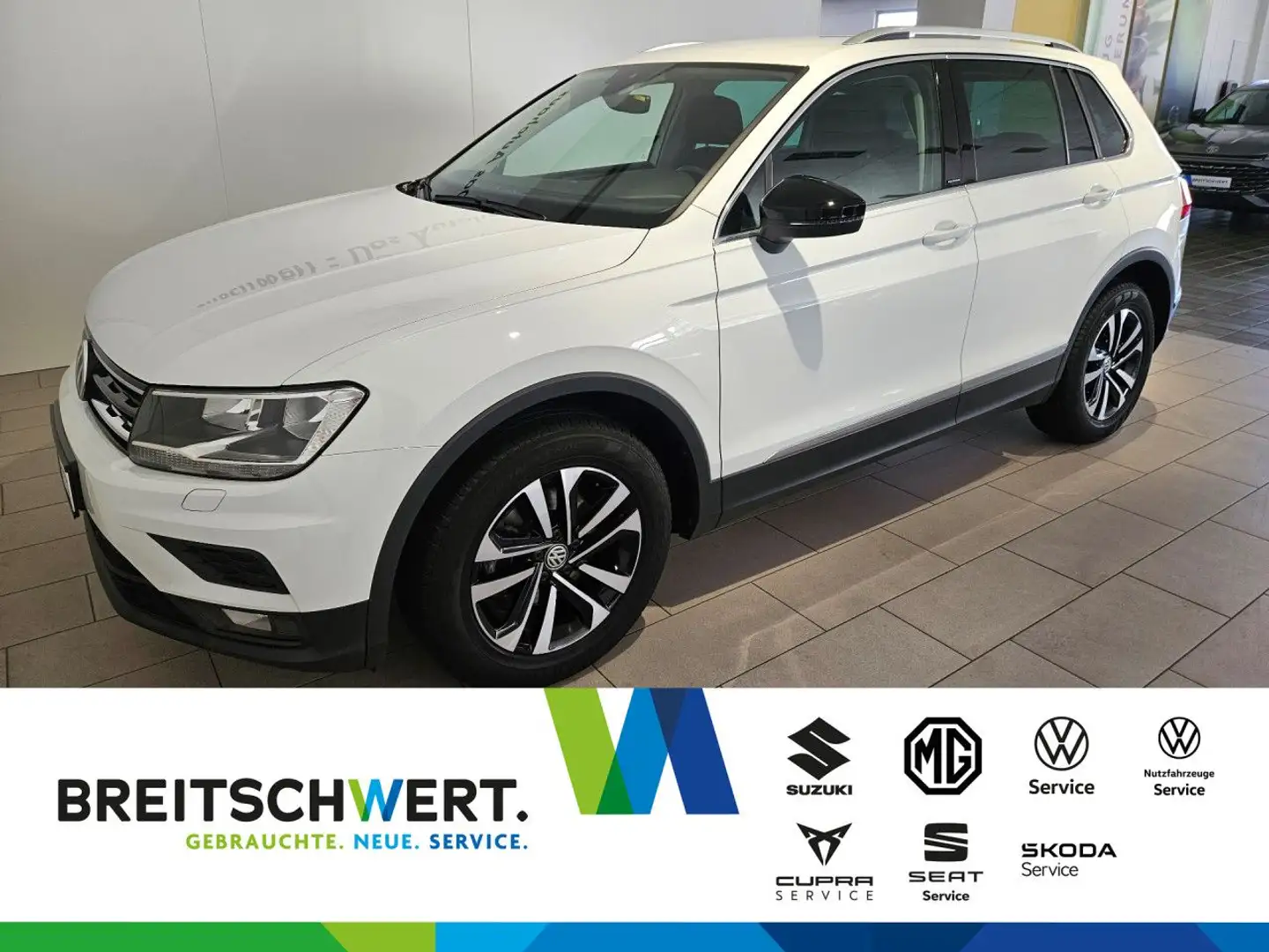Volkswagen Tiguan 1.5 TSI IQ.DRIVE AHK Navi ACC TrailerAss Blanc - 1