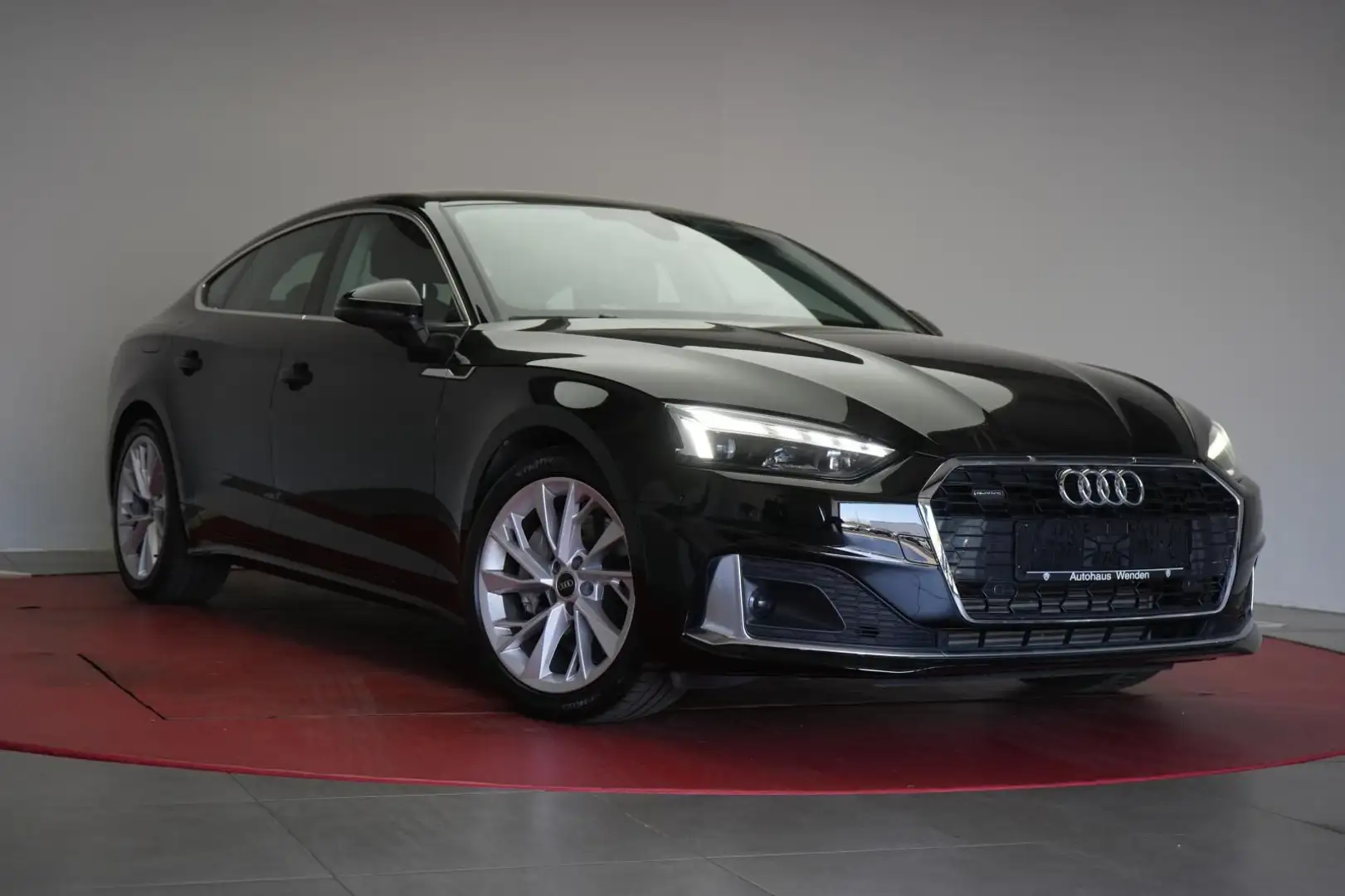 Audi A5 45 TFSI quattro S tronic Advanced CarPlay/Tem Schwarz - 1
