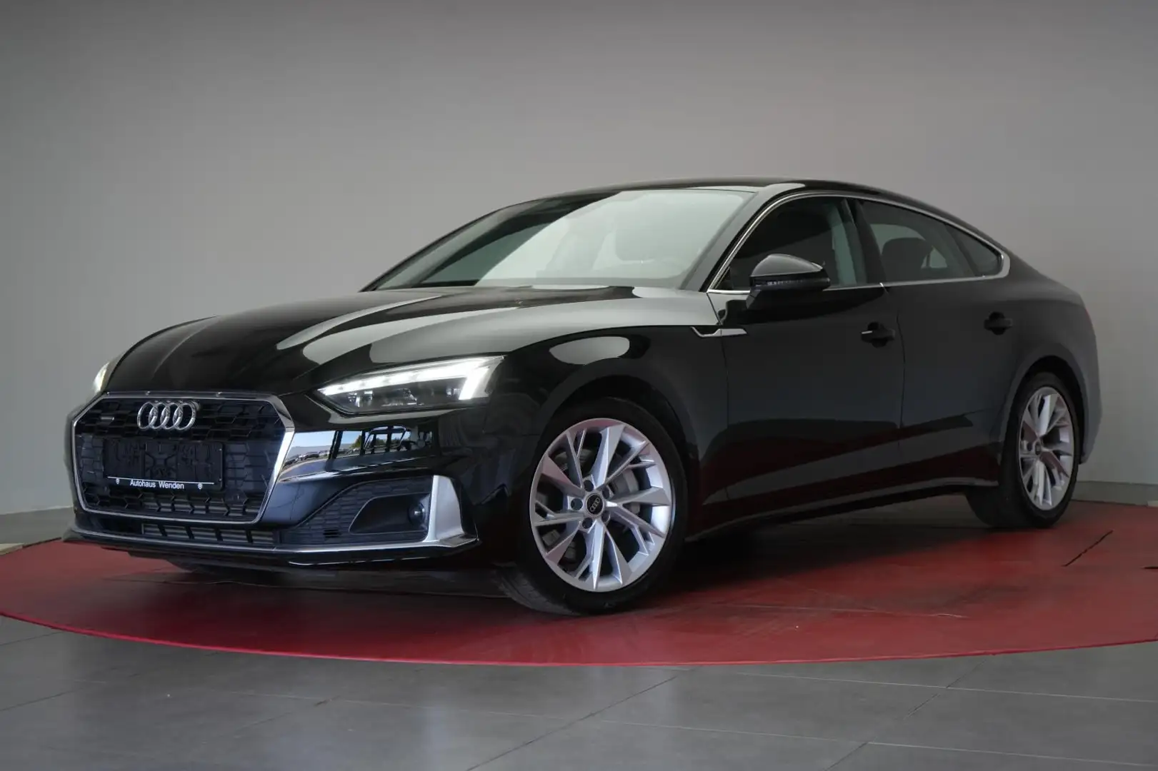 Audi A5 45 TFSI quattro S tronic Advanced CarPlay/Tem Schwarz - 2
