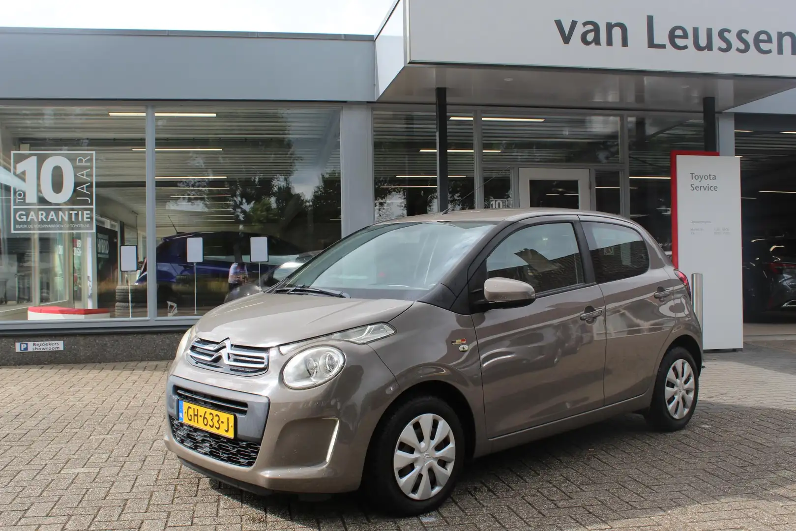 Citroen C1 1.0 e-VTi Feel MULTIMEDIA SCHERM EL-RAMEN BLUETOOT Bruin - 1