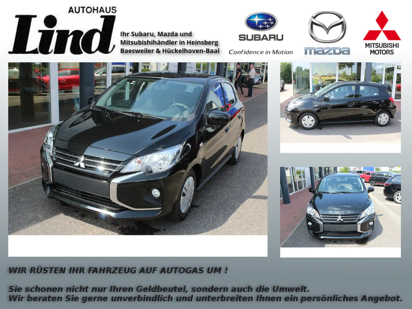 Mitsubishi Space Star Select 1.2 Schwarz - 1