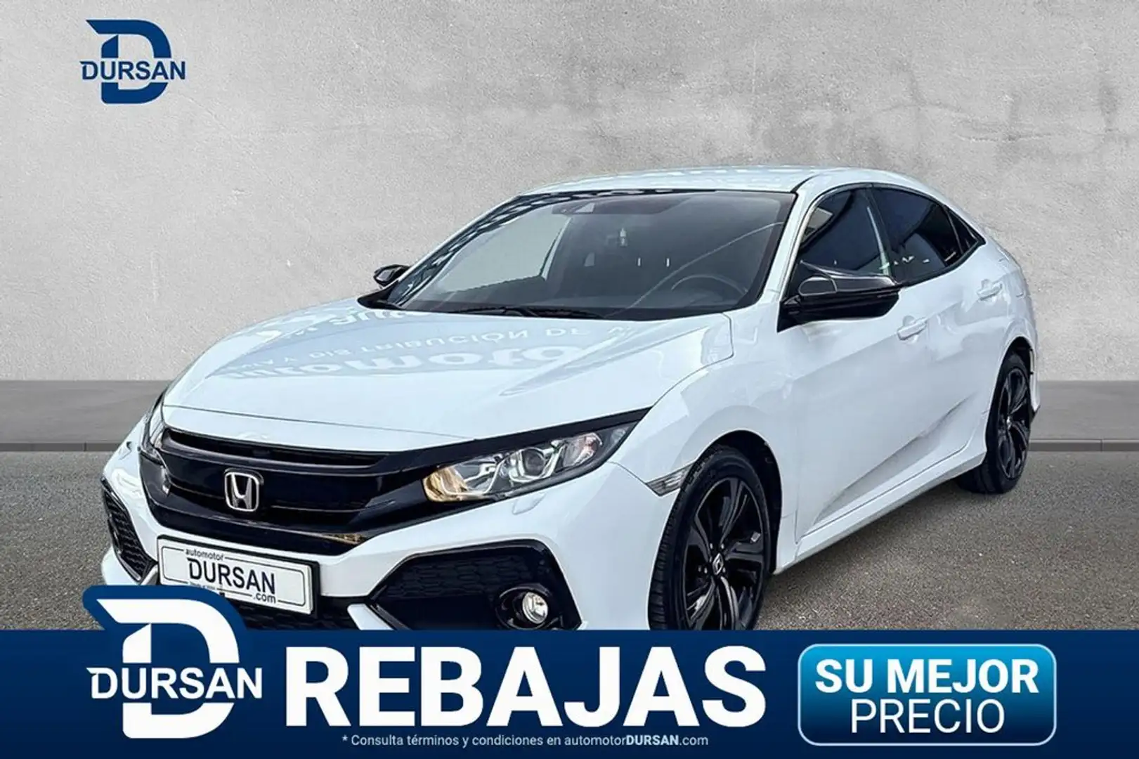 Honda Civic 1.0 VTEC Turbo Elegance Navi Weiß - 1