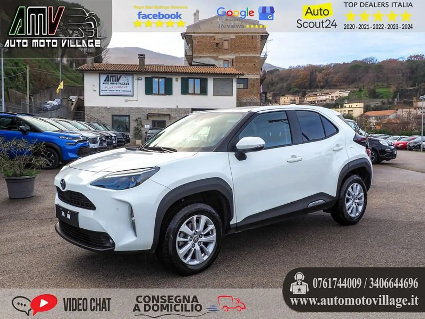 Toyota Yaris Cross 1.5 Hybrid 5p. Business PREZZO SENZA VINCOLI Bianco - 1