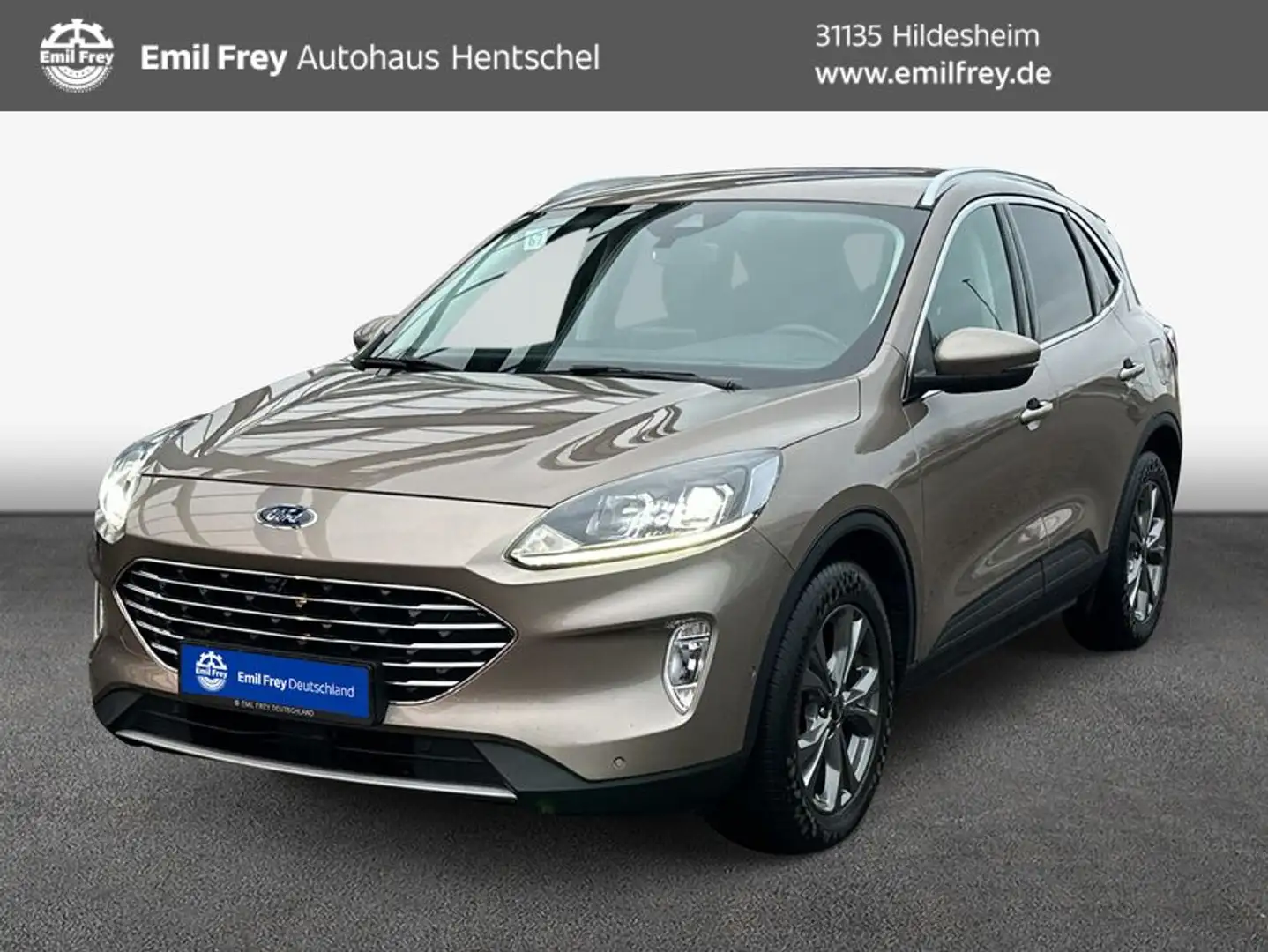 Ford Kuga 2.0 EcoBlue Hybrid TITANIUM Silber - 1