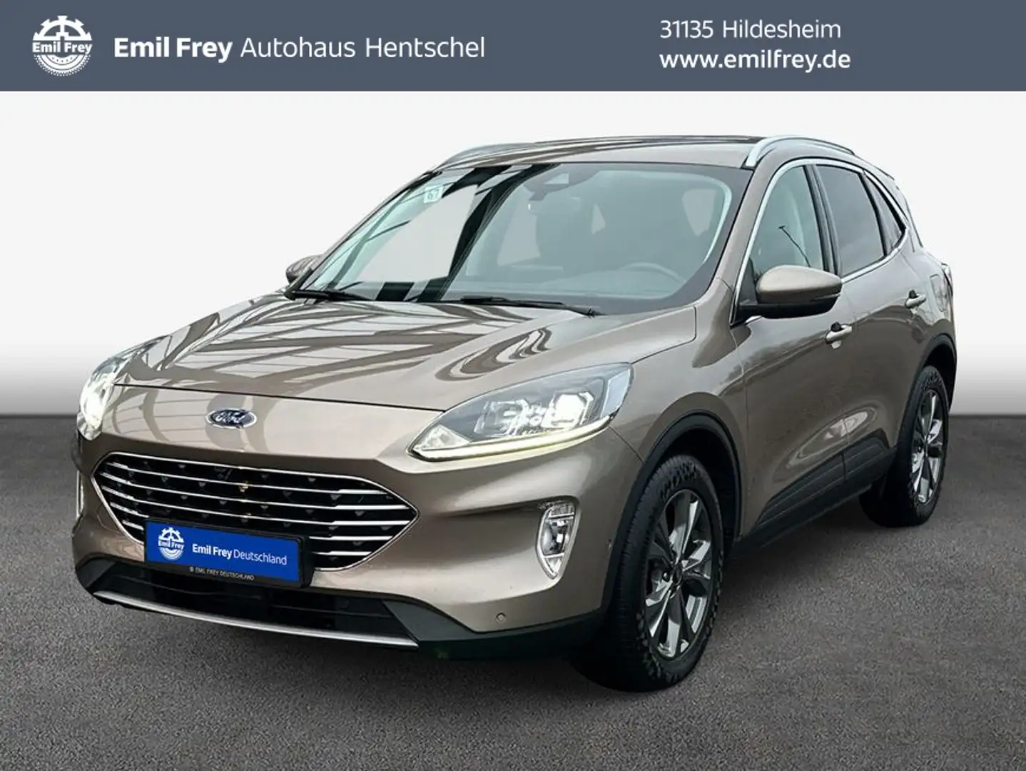 Ford Kuga 2.0 EcoBlue Hybrid TITANIUM Silver - 1