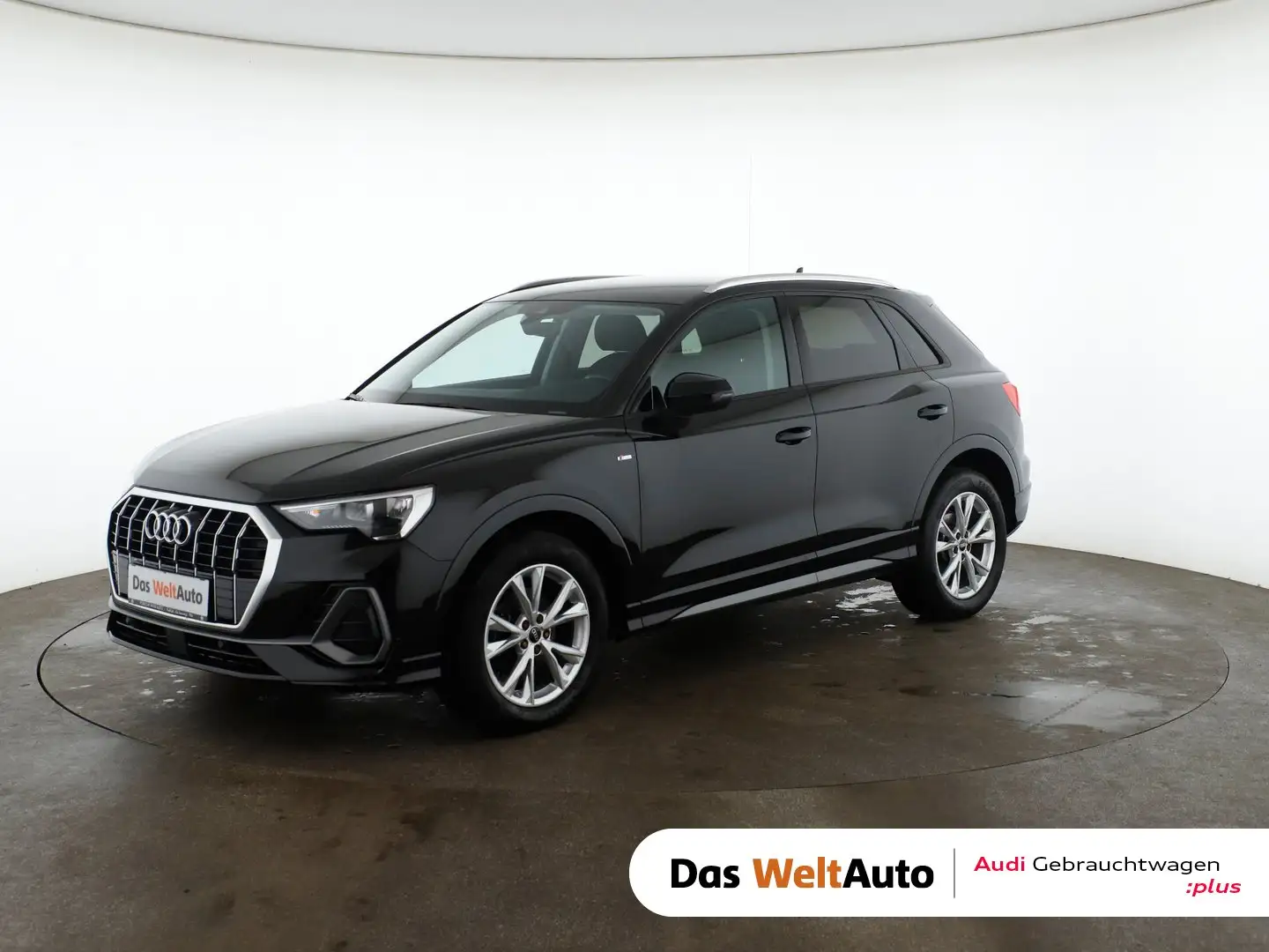 Audi Q3 35 TDI S line exterieur Schwarz - 1