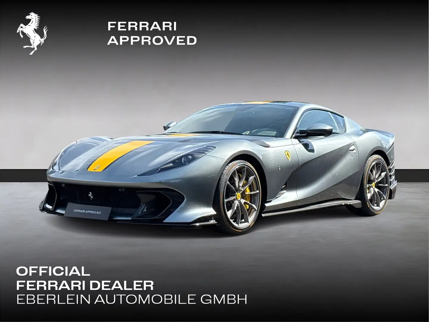 Ferrari 812 Competizione Gris - 1