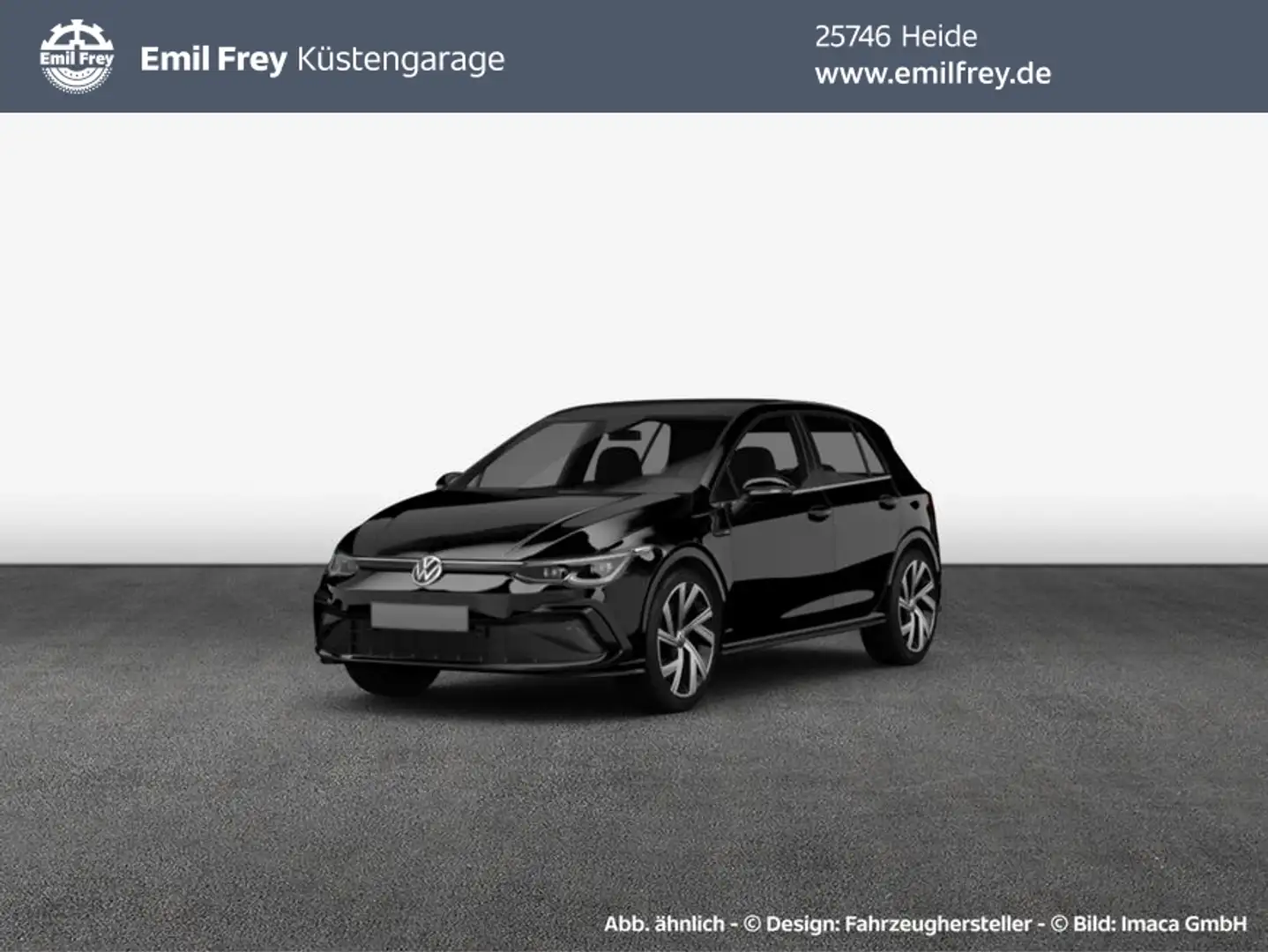 Volkswagen Golf VIII Active 2.0 TDI DSG AHK/Navi/Pano/GJR Schwarz - 1