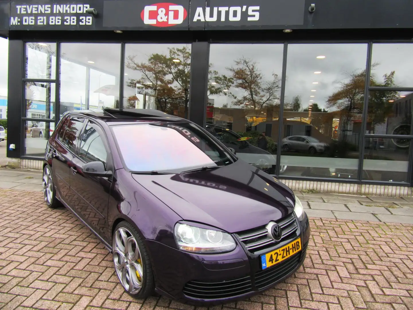 Volkswagen Golf 3.2 R32 2006 ONE OFF SHOWCAR 20'' LEDER Violett - 2