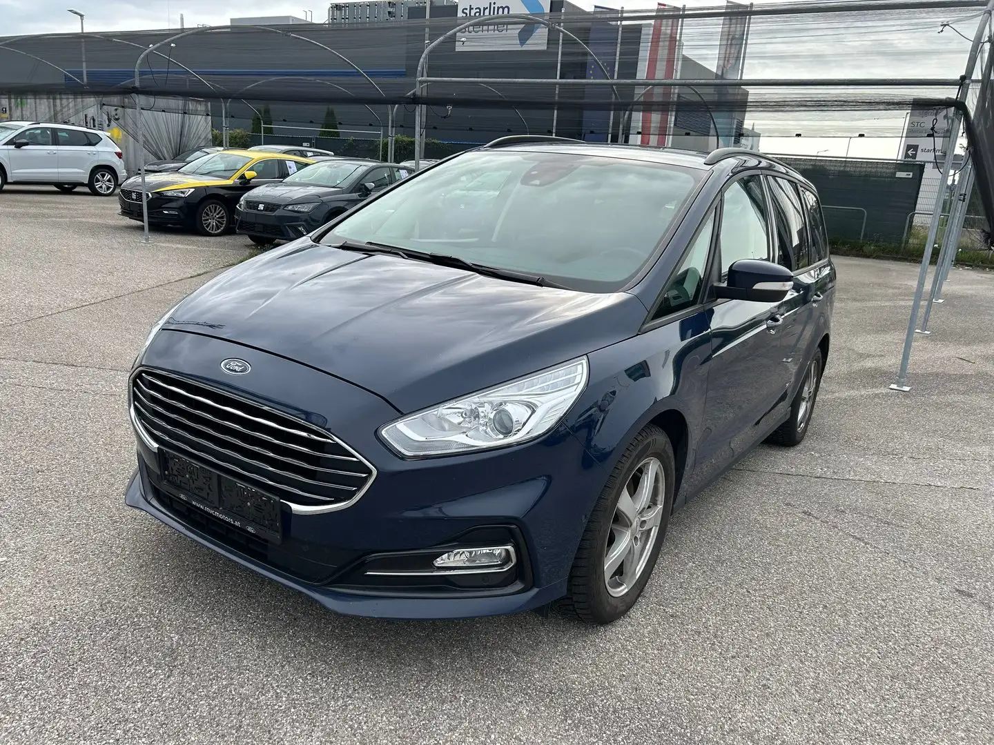 Ford Galaxy 2,0 EcoBlue SCR Trend Bleu - 2