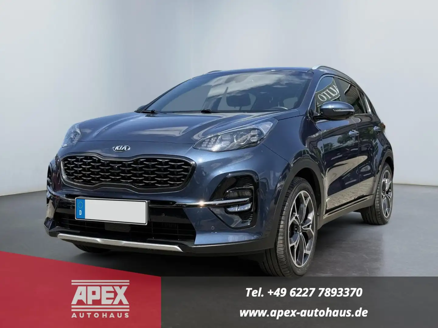 Kia Sportage 2.0 CRDi GT Line AWD Leder Kamera Garantie AHK ... Bleu - 1