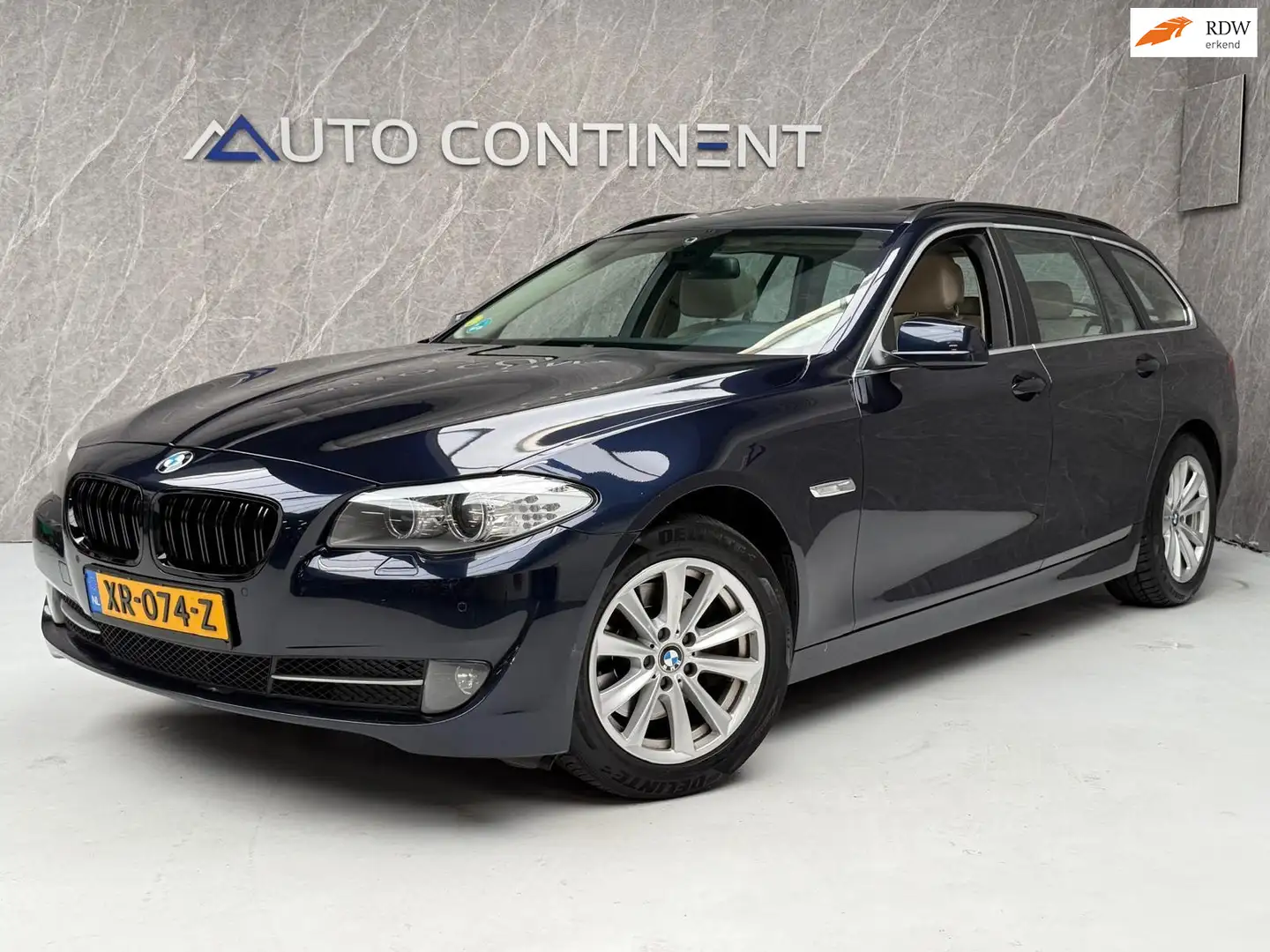 BMW 520 5-serie Touring 520d / Nete Auto / Rijdt Goed / AP Bleu - 1
