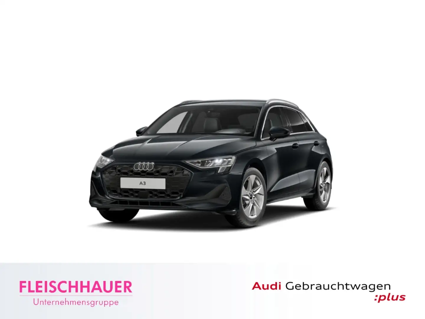 Audi A3 SB 30 TFSI LED+NAVI+PDC V&H+SHZ+DAB+CARPLAY+DC Grau - 2