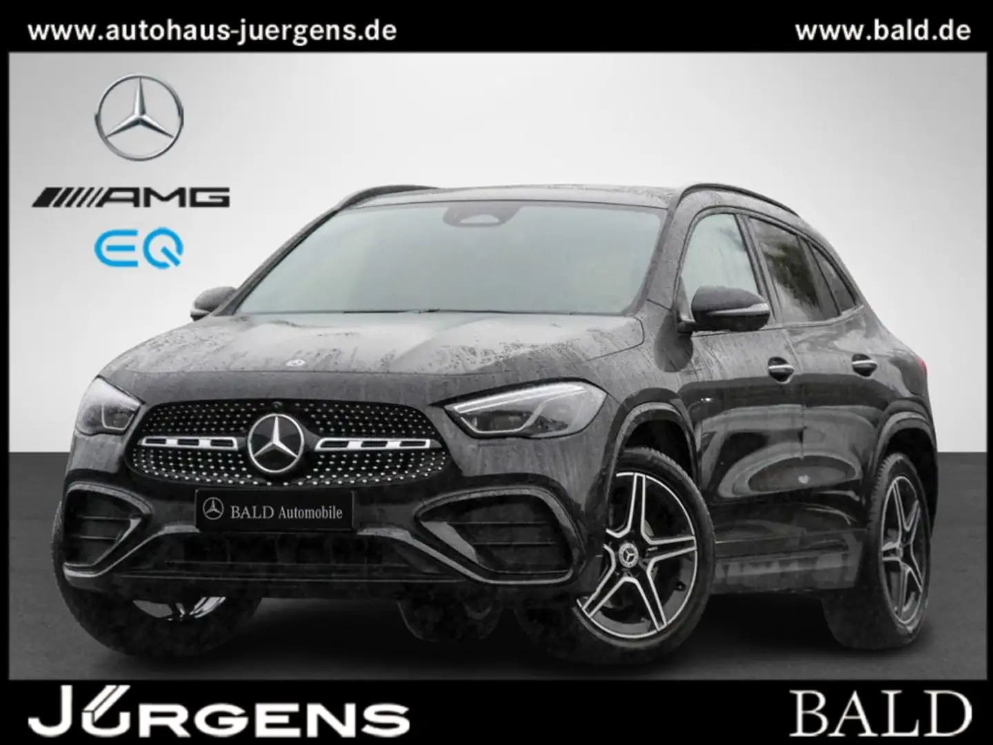 Mercedes-Benz GLA 180 AMG-Sport/Pano/Night/360/MBeam/Totw Schwarz - 1