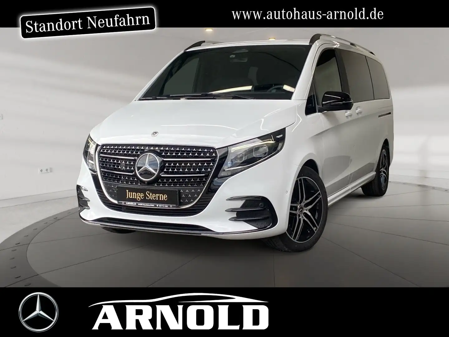 Mercedes-Benz V 300 V 300 d STYLE Lang AMG-Line AHK 360° DISTRONIC ! Weiß - 1
